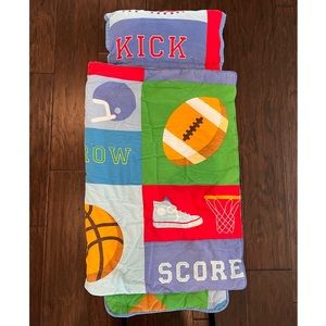 Wildkin Nap Mat with Pillow for Toddler(sports)